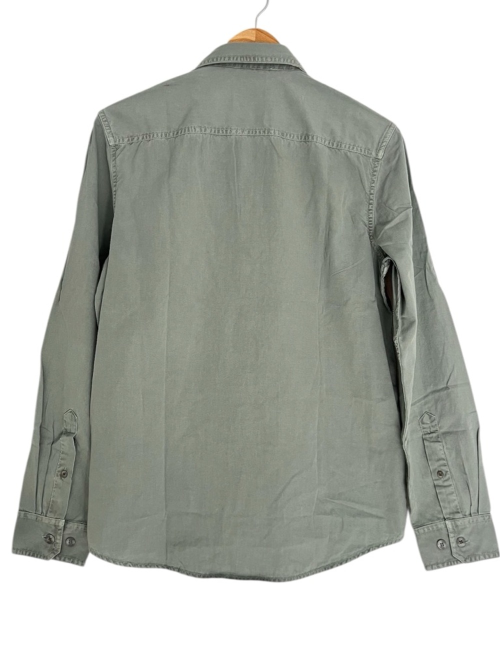 Royal Enfield Utility Shirt Sage Green 100% Cotton NWT Medium - Picture 11 of 11